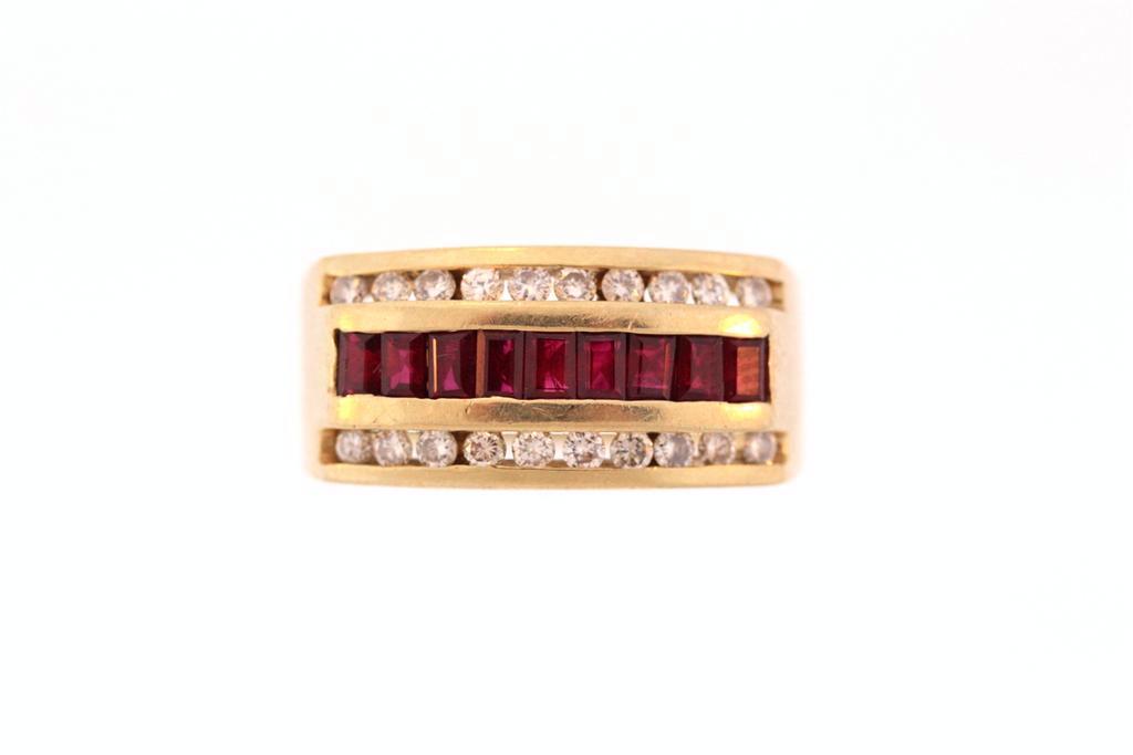 gold and ruby ring