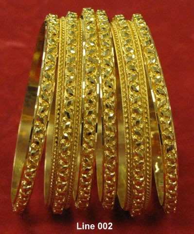 6 Bangle Bracelets