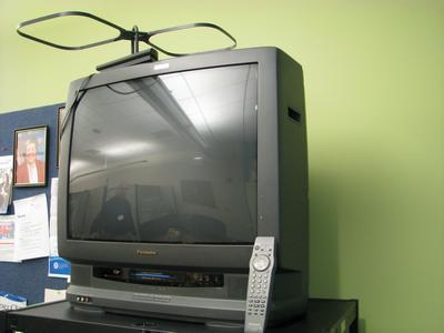 Panasonic TV with VCR