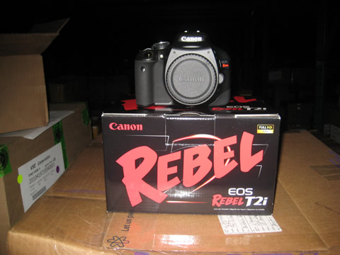 Canon Rebel EOS T2i
