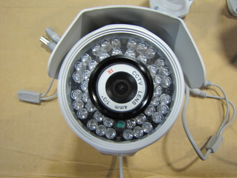 4 Infrared Security Cameras