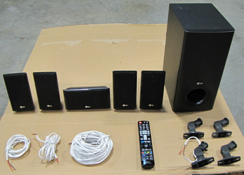LG Speaker system with subwoofer