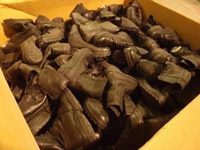 50 pairs combat boots