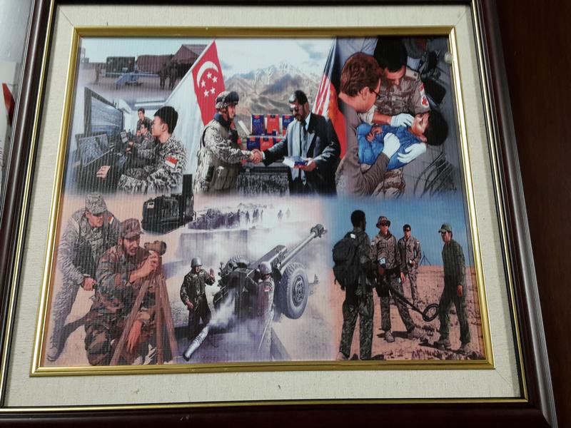 military painting