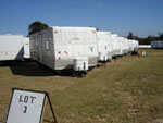 FEMA Trailer Lot featuring Cavalier Trailer