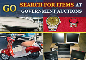 Click Here to Search for Government Auction Items by Keyword